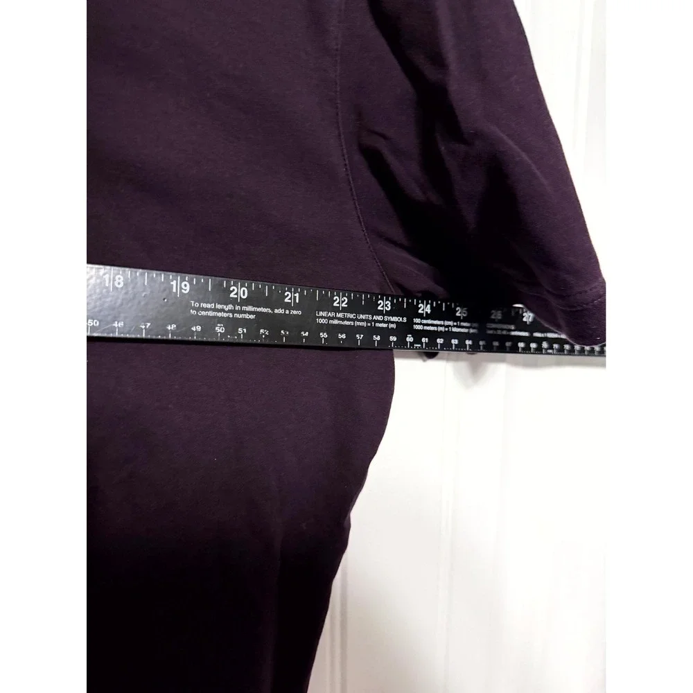 Banana Republic Polo Shirt Mens XL Purple Slim Fit Premium Cotton Short Sleeve